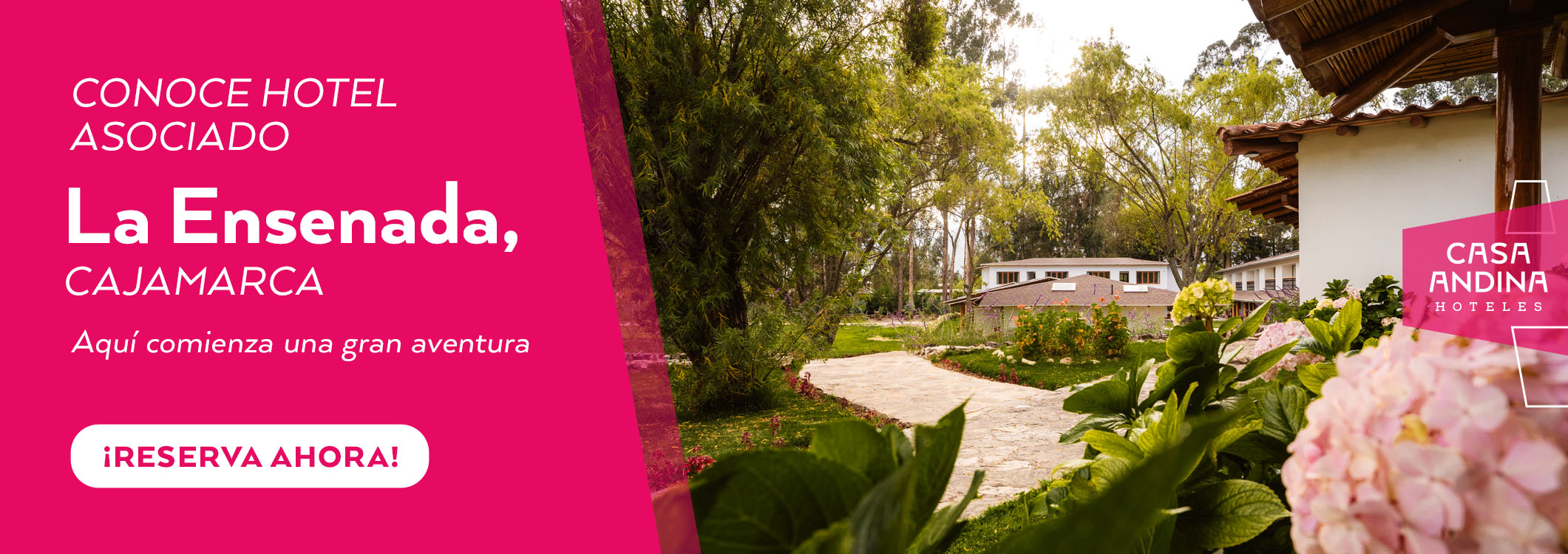 Banner del hotel de asociado de Casa Andina Hotel La Ensenada y Campo