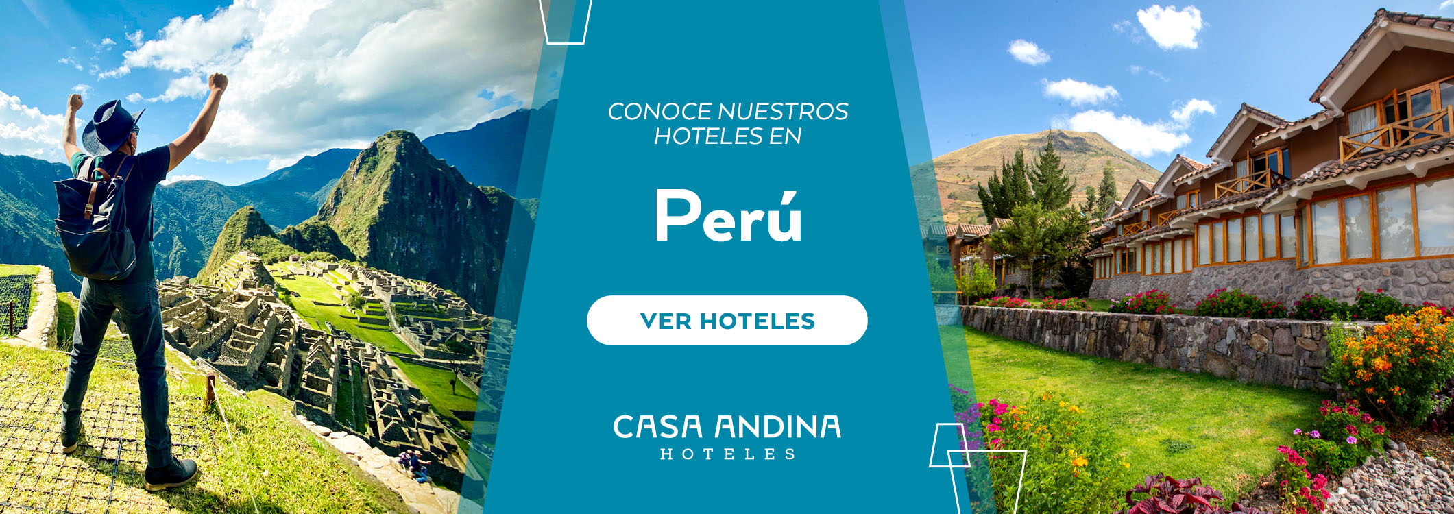 Banner hoteles en Perú de Casa Andina